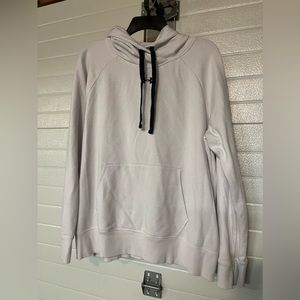 Under Armour white hoodie